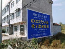 温岭墙体广告质量分析