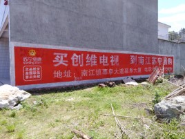 温岭墙体广告公司全面解决农村墙体广告痛点