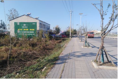 温岭书山南院墙体广告