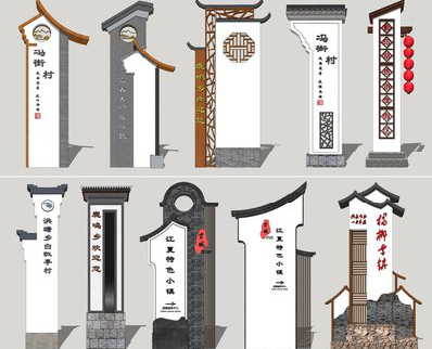 温岭美丽乡村标识标牌有哪些分类？