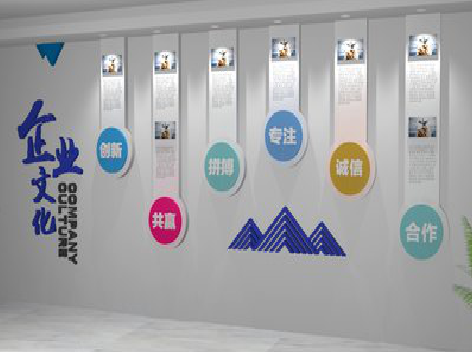 温岭企业文化墙需要传递什么办公文化？